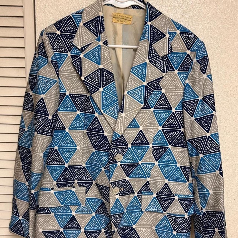 Vintage unique Captain Cook‎ 'Sandwich Isles' blazer